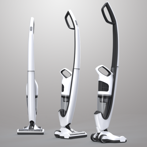 Puppyoo 2 in 1 Cordless Vacuum Concept render
